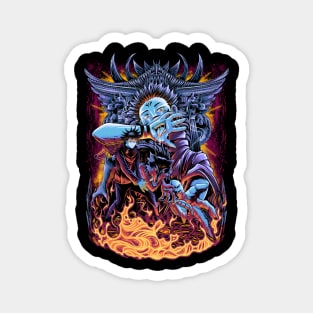 Jujutsu Kaisen Sukuna Eyes on Megumi Magnet