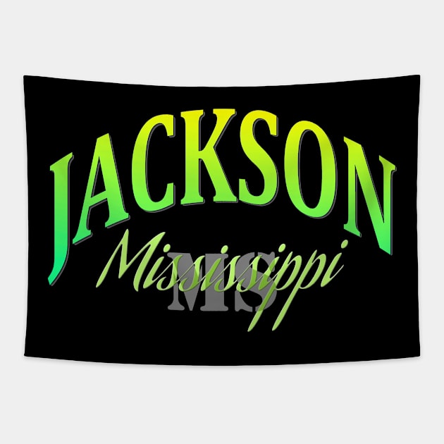 City Pride: Jackson, Mississippi Tapestry by Naves