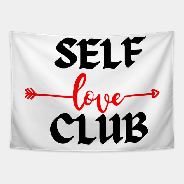 Self Love Club Tapestry by Perfect Spot