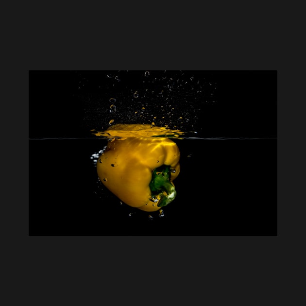 Yellow Pepper Splash by RosNapier