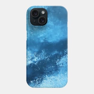 Abstract arctic ocean Phone Case