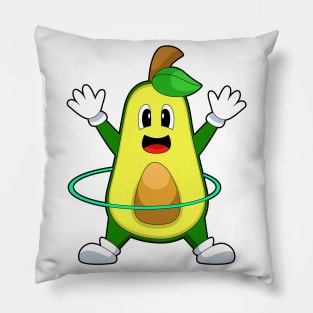 Avocado Fitness Gymnastics Pillow