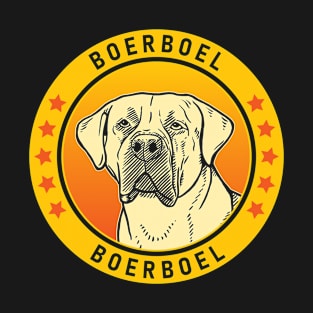 Boerboel Dog Portrait T-Shirt