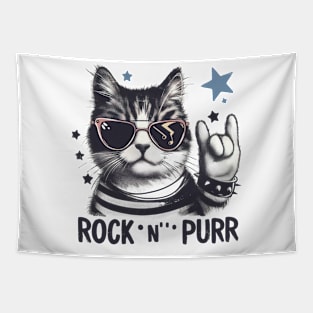 Rock'n'purr Tapestry