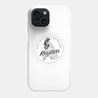 SBBR White Graphic Phone Case