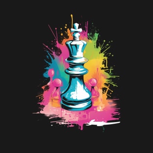 Graffiti Chess King T-Shirt