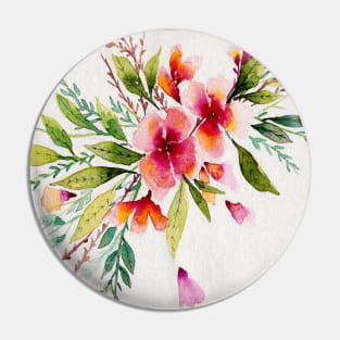 Spray of Flowers Pin