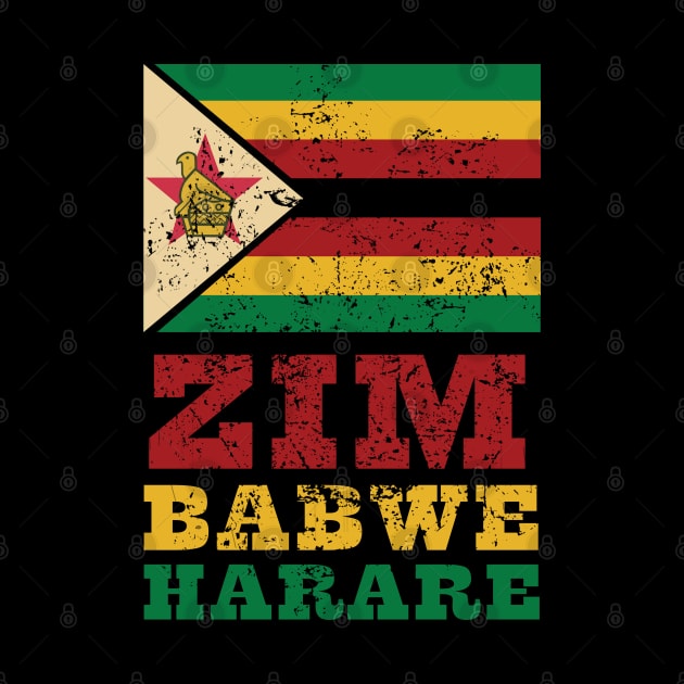 Flag of Zimbabwe by KewaleeTee