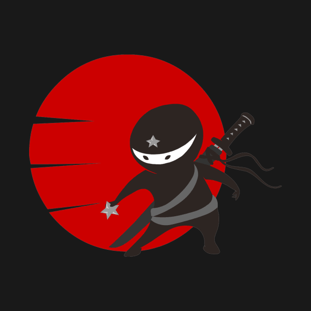 Little Ninja Star - Night Version by AnishaCreations