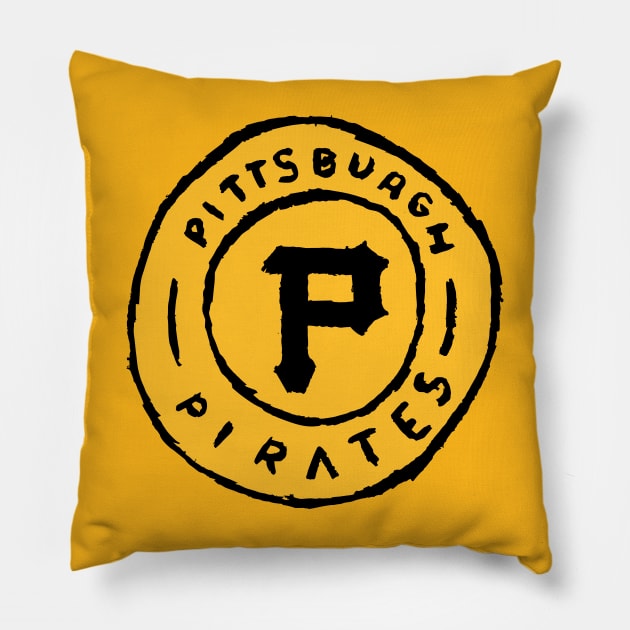 Pittsburgh Pirateeees 03 Pillow by Very Simple Graph