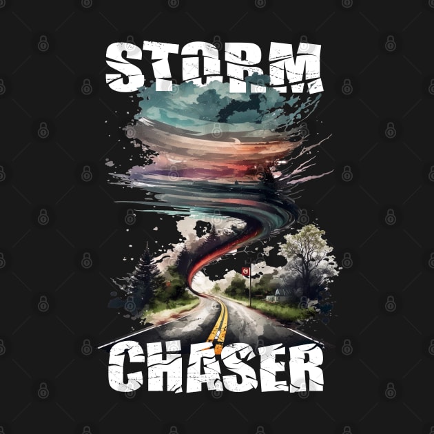 Storm Chaser Tornado Twister Weatherman Meteorologist by BurunduXX-Factory