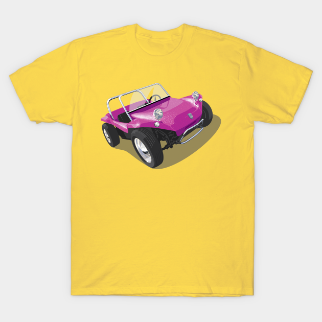 beach buggy in purple - Beach Buggy - T-Shirt