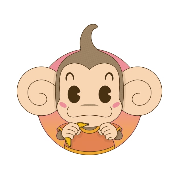 Monkey Banana by Alundrart