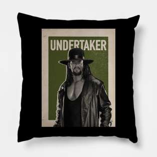 The Undertaker Vintage Pillow