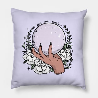 You Are Magic (lilac) Pillow