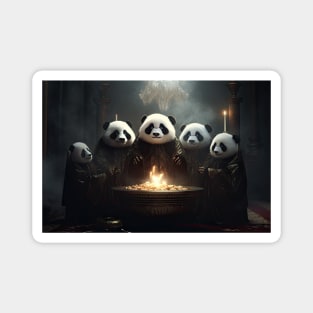 Panda Necromancers: Masters of Dark Magic Magnet