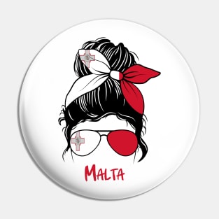 Malta girl, Malta Flag, Malta gift heritage,   Maltese girlfriend, Pin