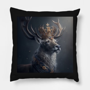 THe Stag King Pillow