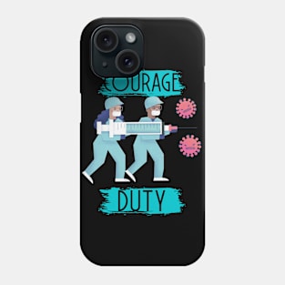 Courage and Duty Phone Case