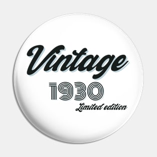 Vintage 1930 to 1939-1930 Pin