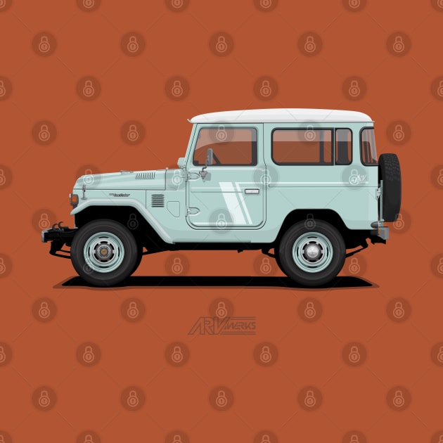 Land Cruiser FJ40 HardTop Blue by ARVwerks