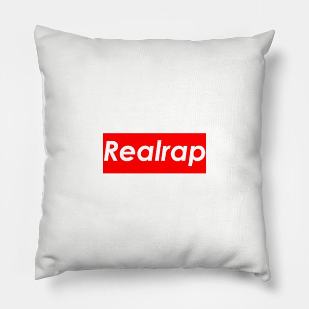 Realrap (Red) Pillow by Graograman