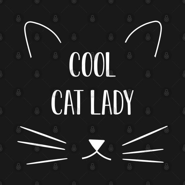 Cat - Cool Cat Lady by KC Happy Shop