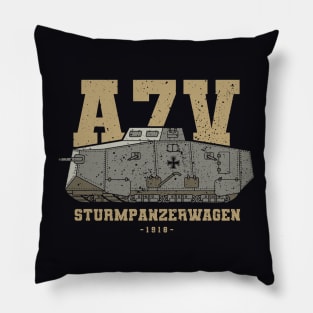 A7V Heavy Tank - WW1 Pillow