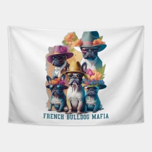 FRENCH BULLDOG MAFIA Tapestry