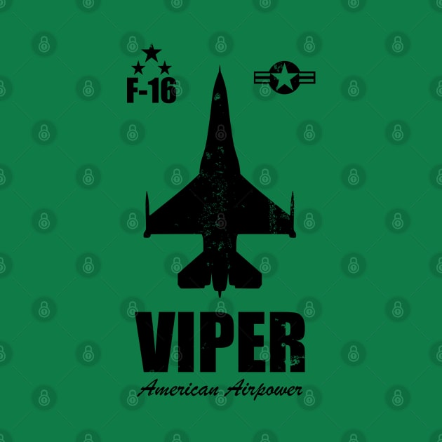 F-16 Viper (distressed) by TCP