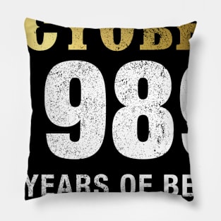 Made in October 1989 30 Years Of Being Awesome Pillow