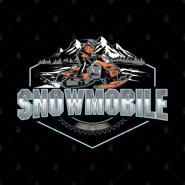 Snowmobile by Teefold