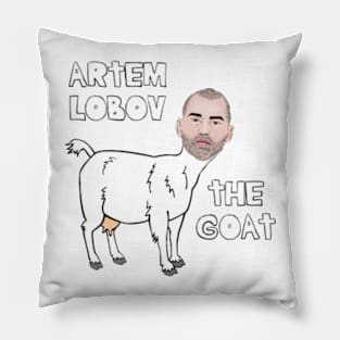 Artem Lobov The GOAT Pillow