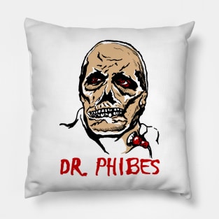 Mani Yack Dr Phibes Pillow