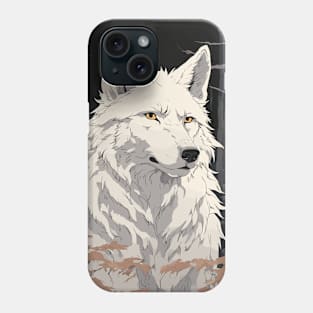 White Wolf Phone Case