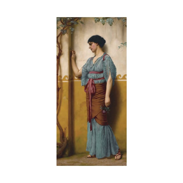 The Trysting Place by John William Godward by Classic Art Stall