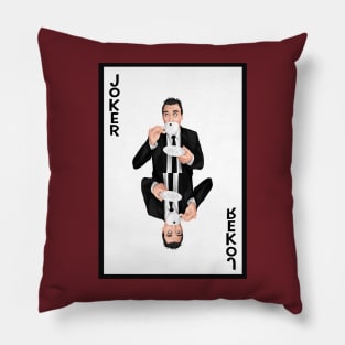 Impractical Jokers - Joe-ker Card - Joker Card - Joe Gatto Vector Illustration Pillow