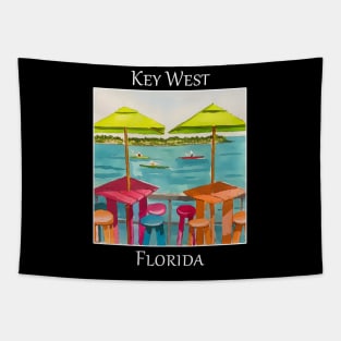 Key West Florida Umbrellas - WelshDesigns Tapestry