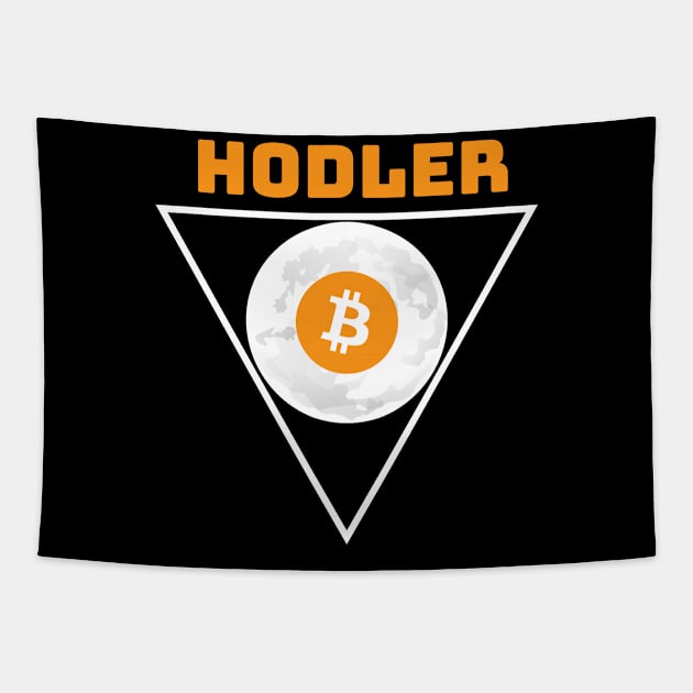 Bitcoin Hodler Tapestry by Abide the Flow