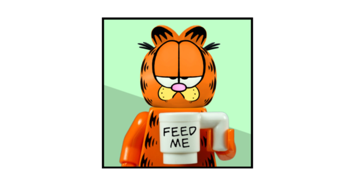 LEGO Garfield - Garfield - T-Shirt | TeePublic