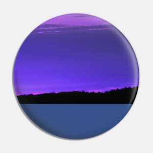 Purple Sky-Available As Art Prints-Mugs,Cases,Duvets,T Shirts,Stickers,etc Pin