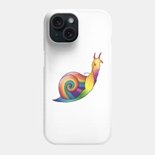 Gay Pride Snail Phone Case