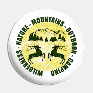 wilderness nature outdoor camping Pin