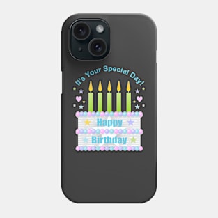 Happy Birthday Cake Phone Case