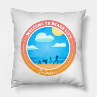 Welcome To Beach City Variant Pillow