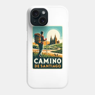 Buen Camino! El Camino de Santiago de Compostela - The Way of Saint James - Peregrino Pilgrim - Camino Frances Ingles Primitivo, Shirt, Hoodie, Mug, Tote, Sticker, Souvenir, etc Phone Case