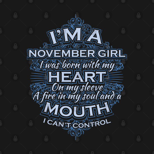 birthday shirt for november