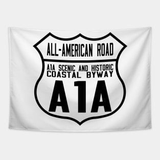 A1A Scenic & Historic Coastal Byway All-American Road route shield Tapestry