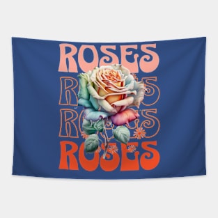 Pink Rose Tapestry