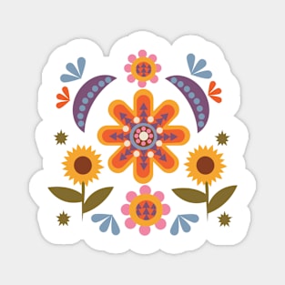 Floral Fantasy Magnet